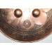 Shield Dhal Mughal India Hand Engraved Battle Armor Copper Color Decor Gift A998